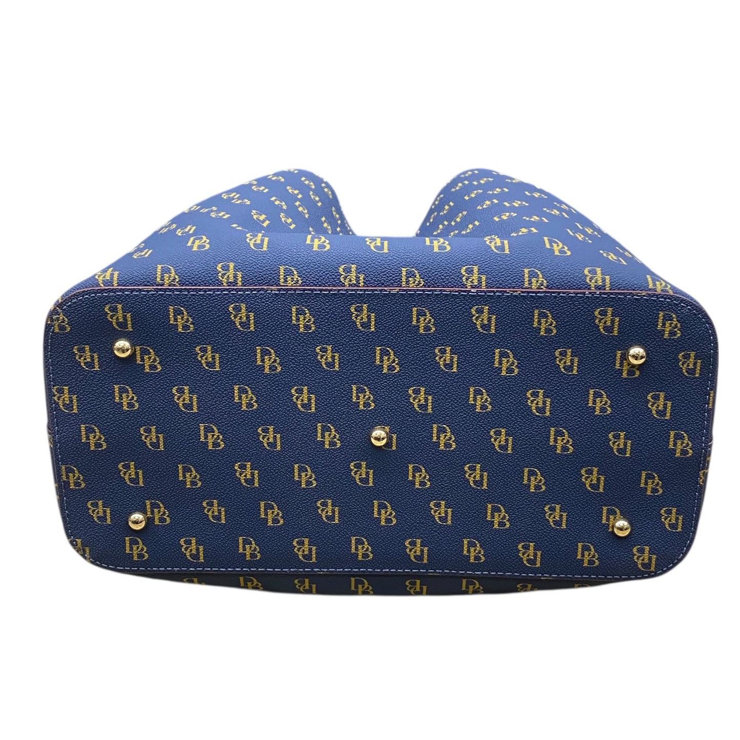 Handbag Designer By Dooney And Bourke In Navy, Size:Medium