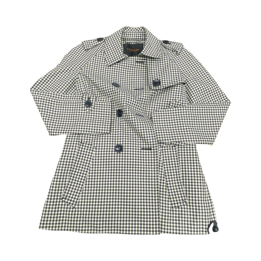 Jacket Designer By Coach In Checkered Pattern, Size:Xs