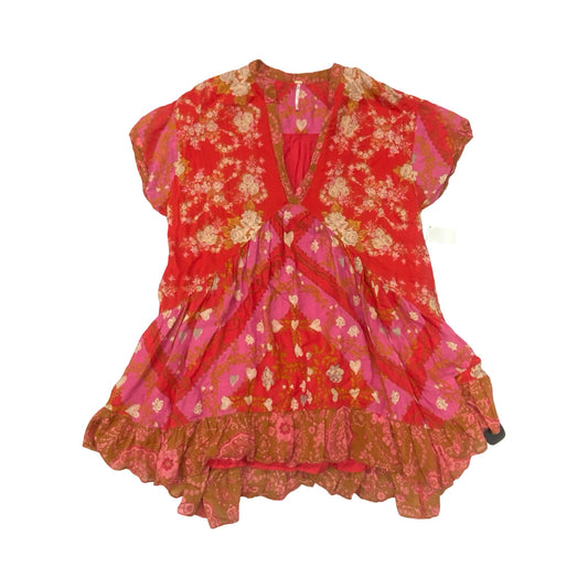Tunic Ss By Free People In Floral Print, Size:S