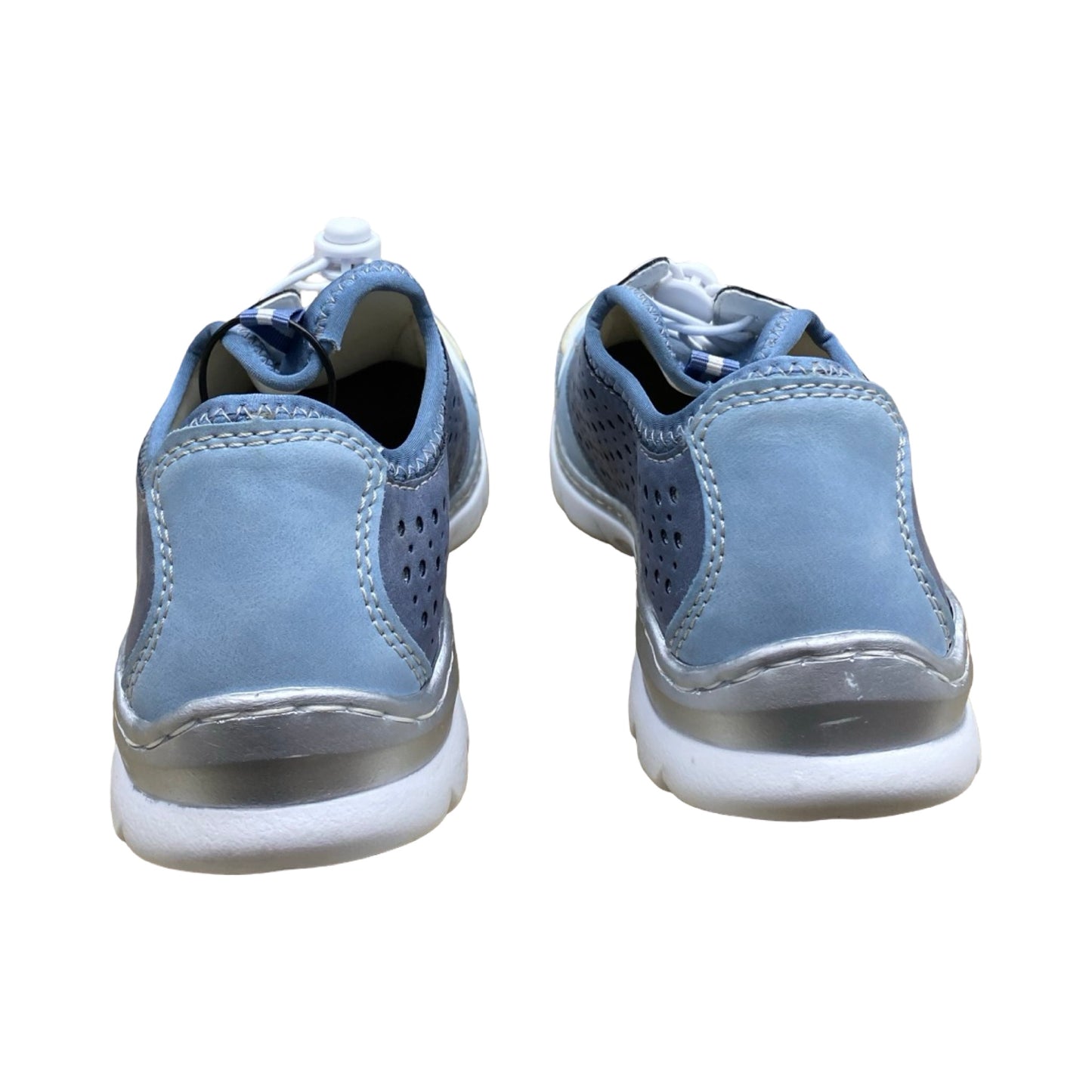 Shoes Sneakers By Riekers In Blue & White, Size:9.5