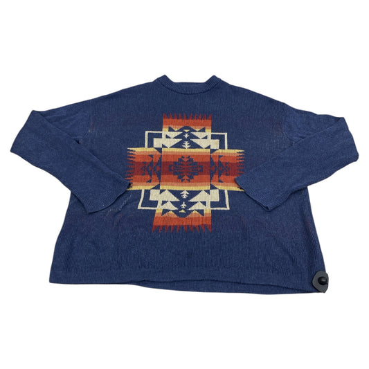 Sweater By Pendleton In Blue, Size:S