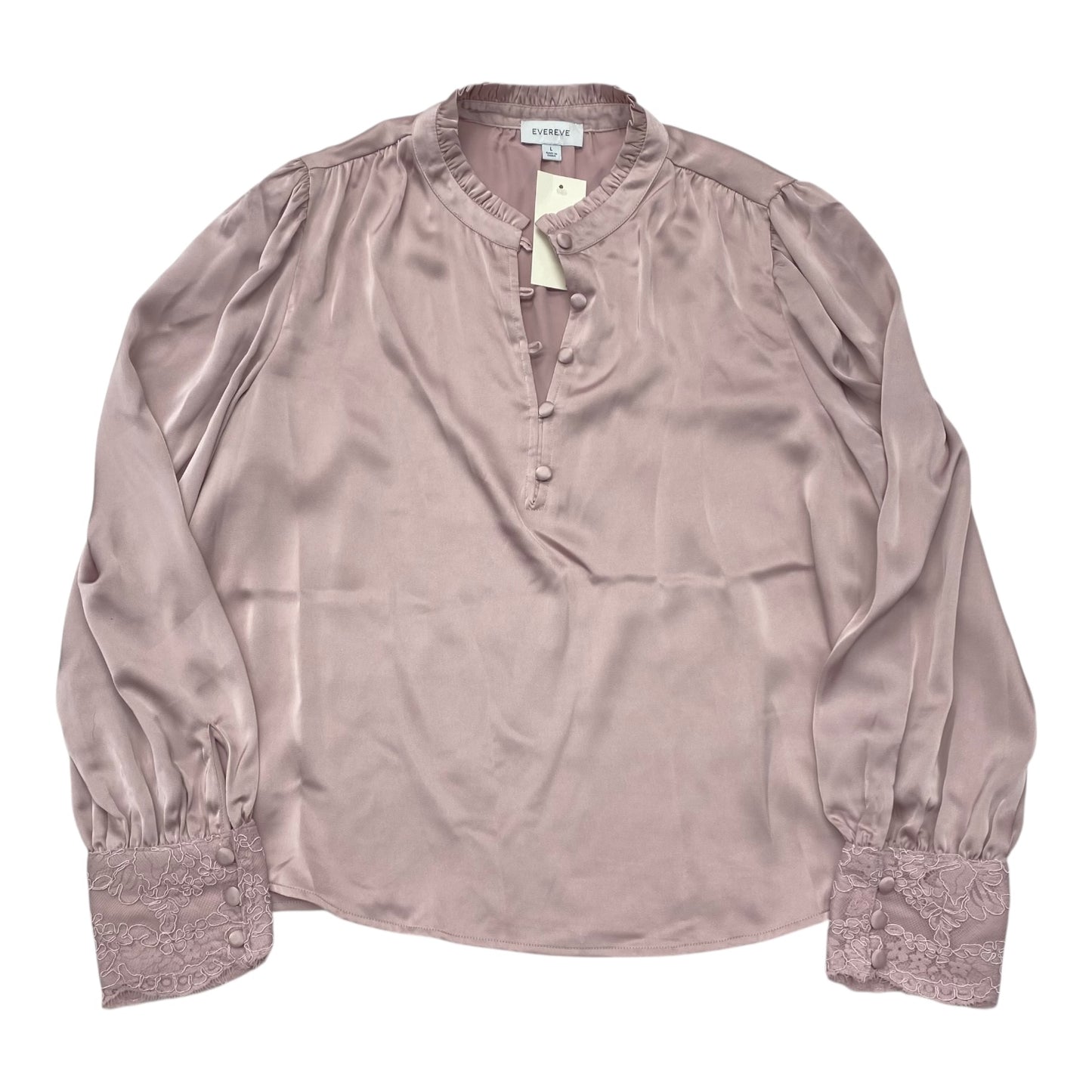 Top Ls By Evereve In Mauve, Size:L