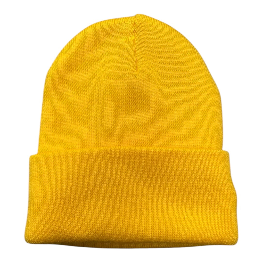 Hat Beanie By Port & Company In Yellow