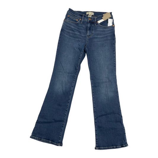 Jeans Boot Cut By Madewell In Blue Denim, Size:4