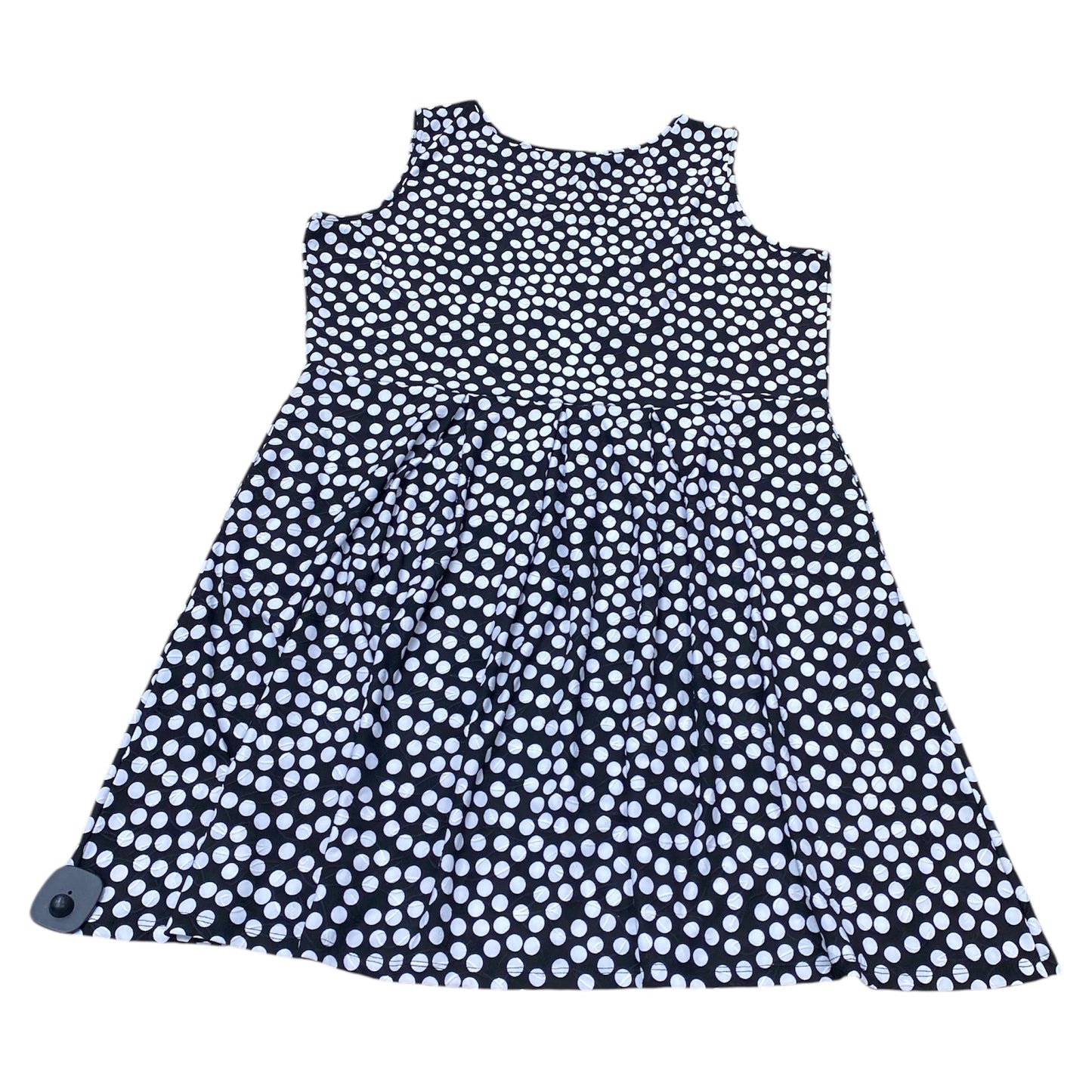 Dress Casual Midi By soft works In Polkadot Pattern, Size:Xxl