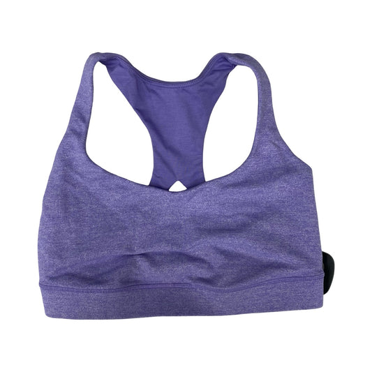 Athletic Bra By Lululemon In Purple, Size:4