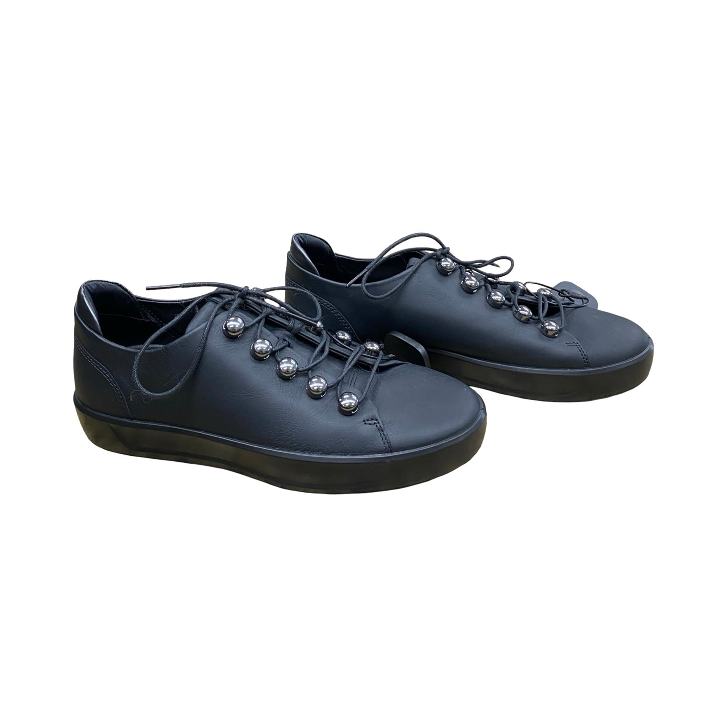 Shoes Flats By Ecco In Black, Size:9