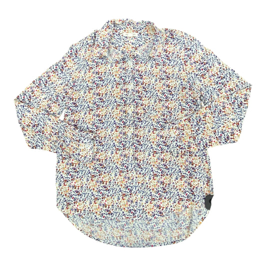 Top Ls By Beachlunchlounge In Floral Print, Size:M