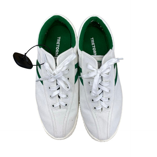 Shoes Sneakers By Tretorn In Green & White, Size:9.5