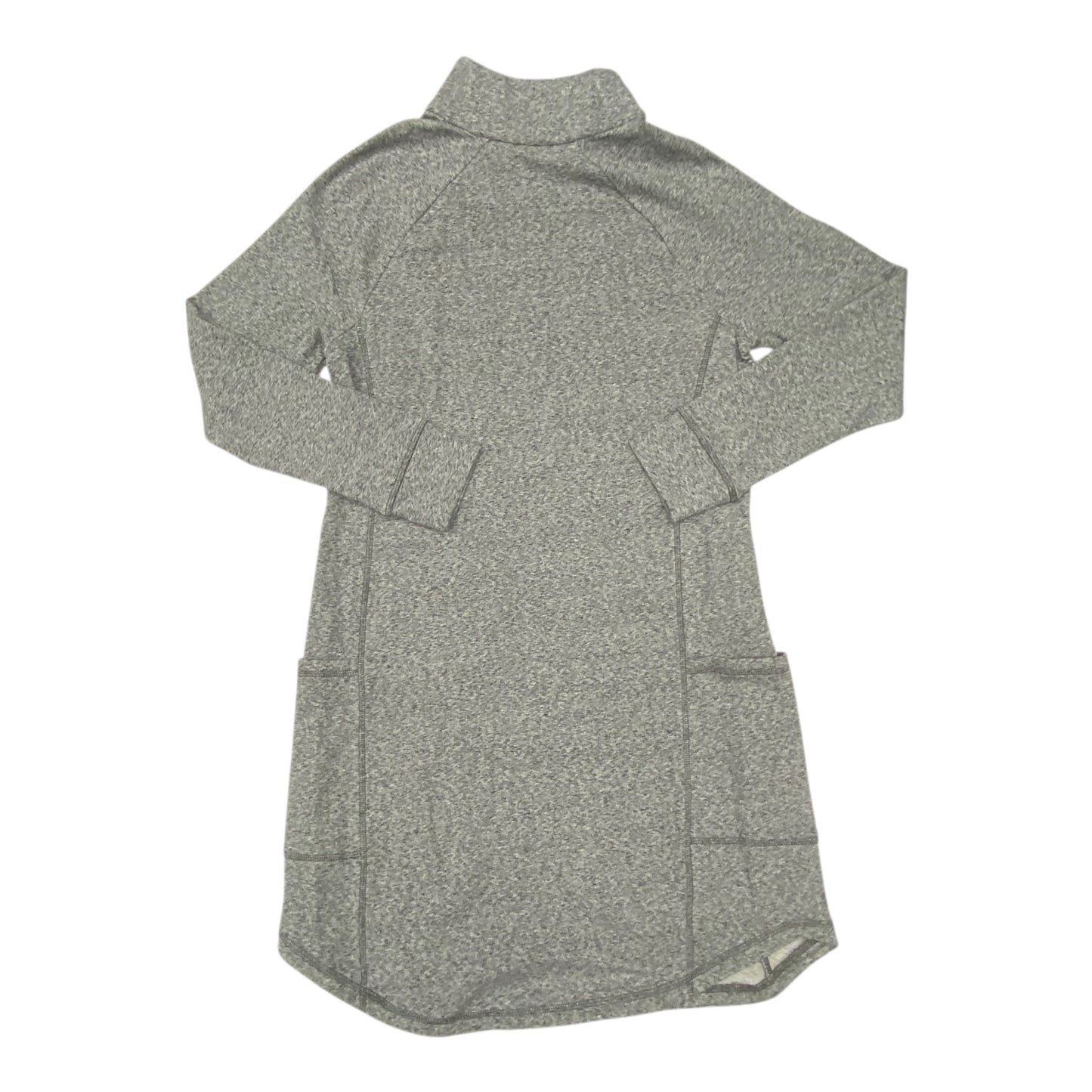 Dress Casual Midi By Talbots In Grey, Size:S