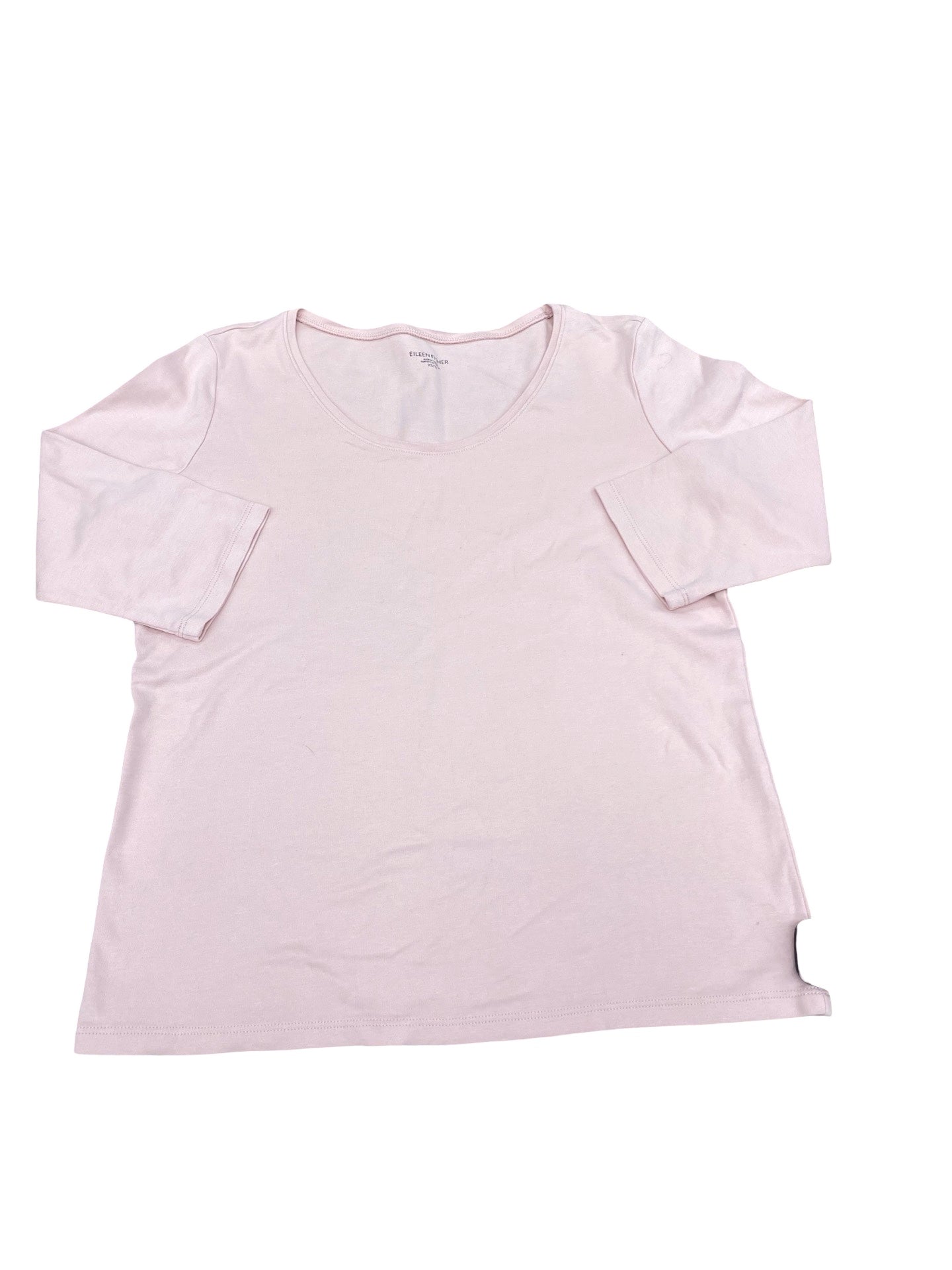 Top Ls Designer By Eileen Fisher In Pink, Size:Xs