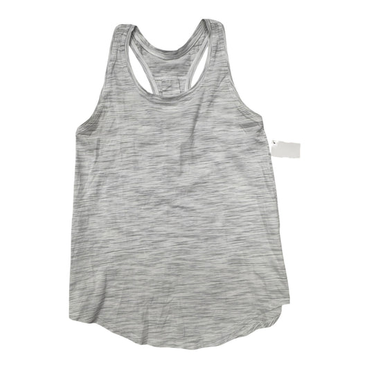 Athletic Tank Top Designer By Lululemon In Grey, Size:4