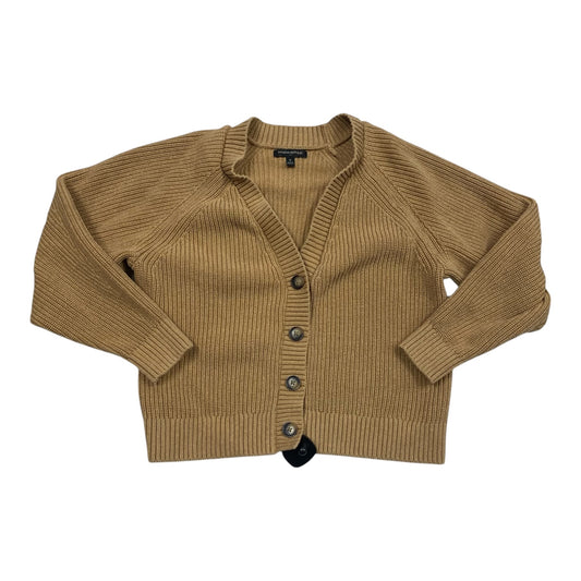 Sweater Cardigan By Banana Republic In Brown, Size:S