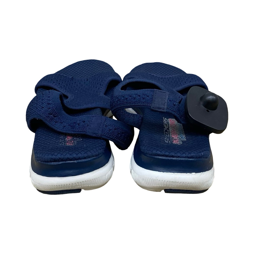 Sandals Flats By Skechers In Navy, Size:7