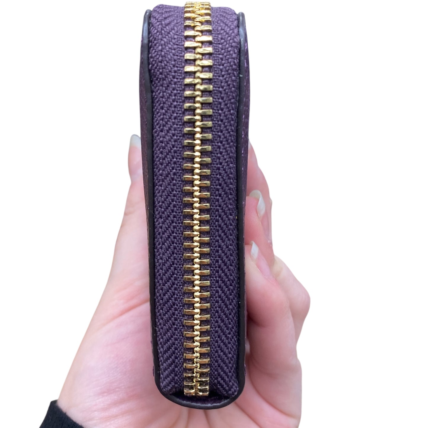 Wallet Designer By Michael Kors In Purple, Size:Large