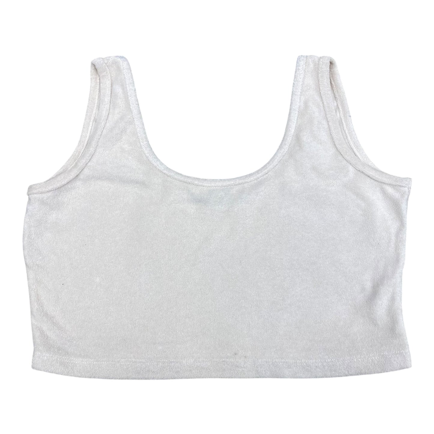 Top Sleeveless By Nasty Gal In Beige, Size:S