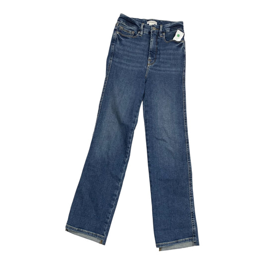 Jeans Boot Cut By Good American In Blue Denim, Size:0