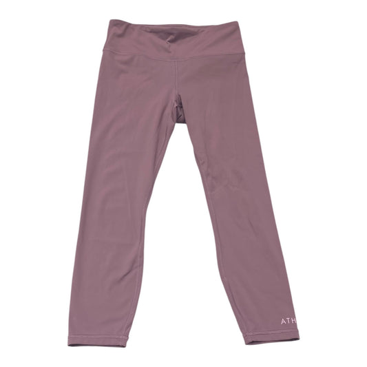 Athletic Leggings By Athleta In Purple, Size:M