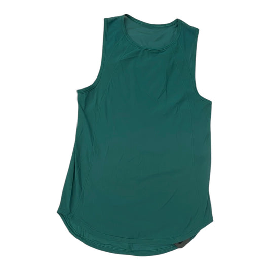 Athletic Tank Top By Lululemon In Green, Size:S