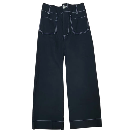 Pants Wide Leg By Maeve In Black, Size:4
