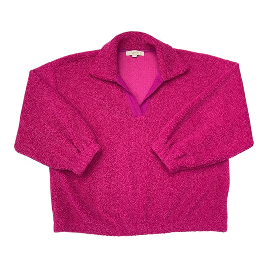 Sweater By Loft In Pink, Size:L
