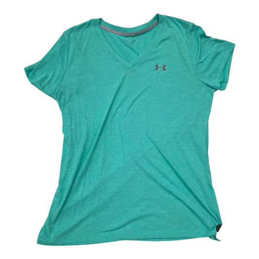 Athletic Top Ss By Under Armour In Green, Size:M