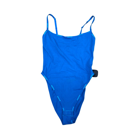 Bodysuit By Skims In Blue, Size:M