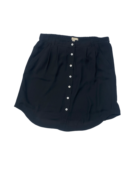 Skirt Midi By Loft In Black, Size:M