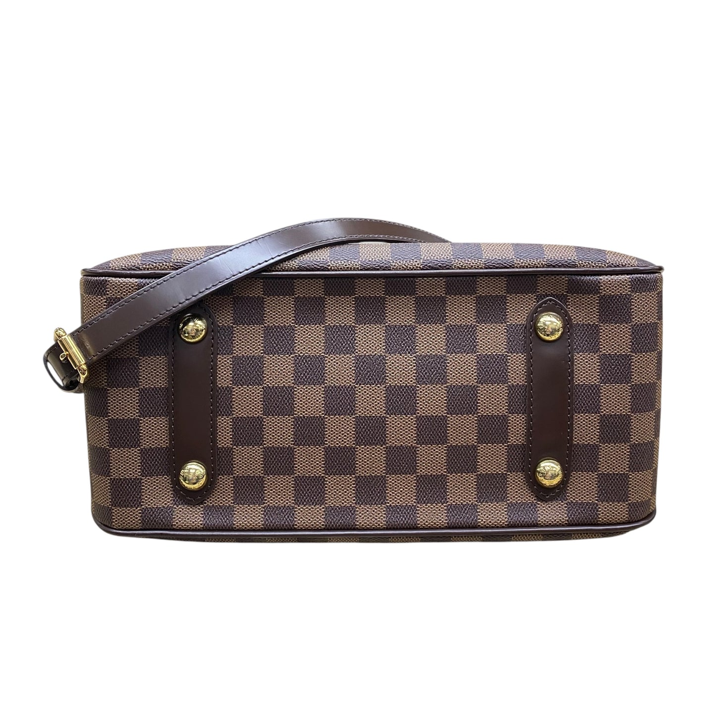 Handbag Luxury Designer By Louis Vuitton In Brown, Size:Medium