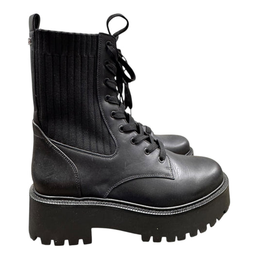 Boots Mid-Calf Heels By Sam Edelman In Black, Size:8