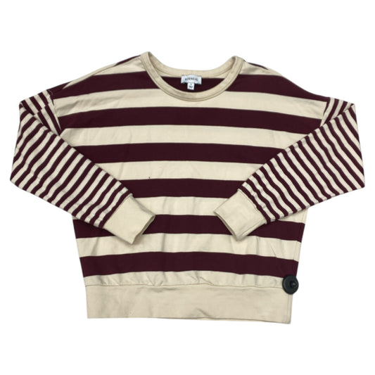 Top Ls By Evereve In Cream & Purple, Size:S