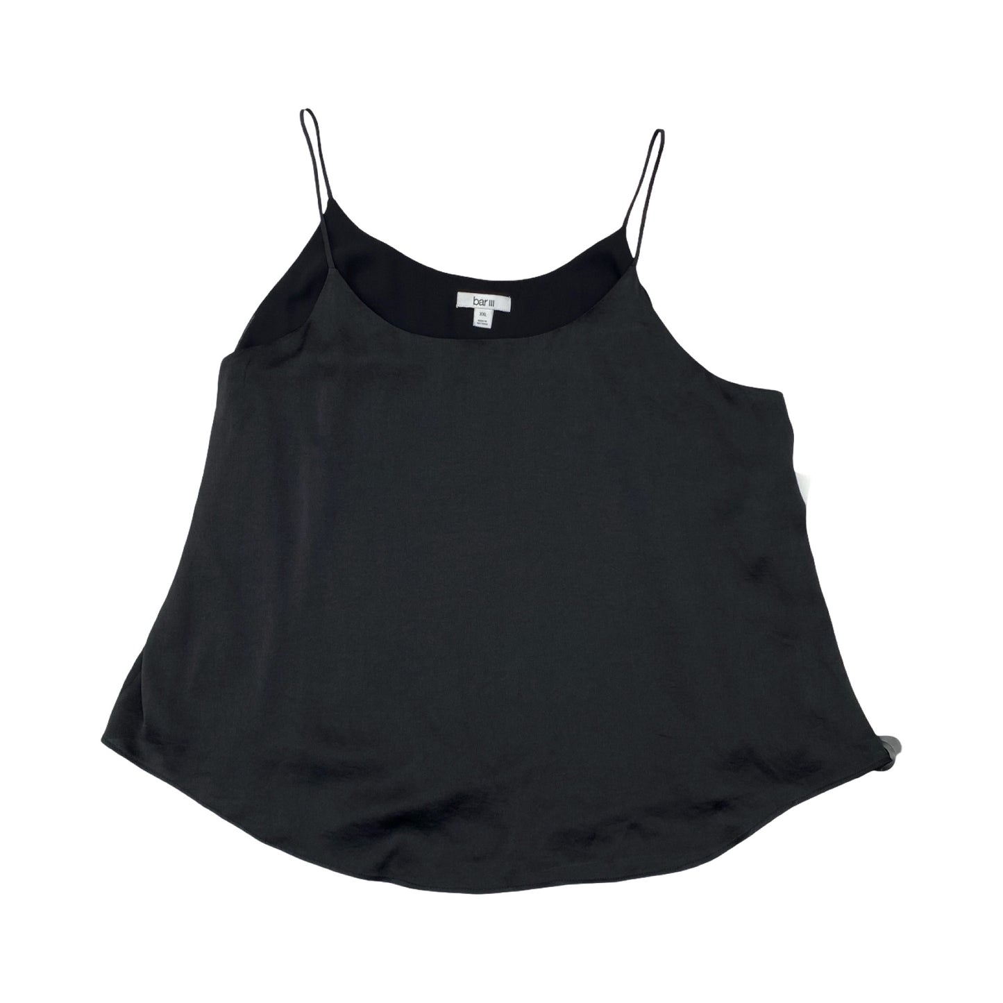Top Sleeveless By Bar Iii In Black & Blue, Size:Xxl