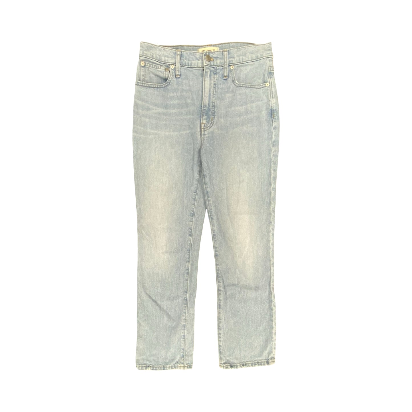 Jeans Straight By Madewell In Blue, Size:4
