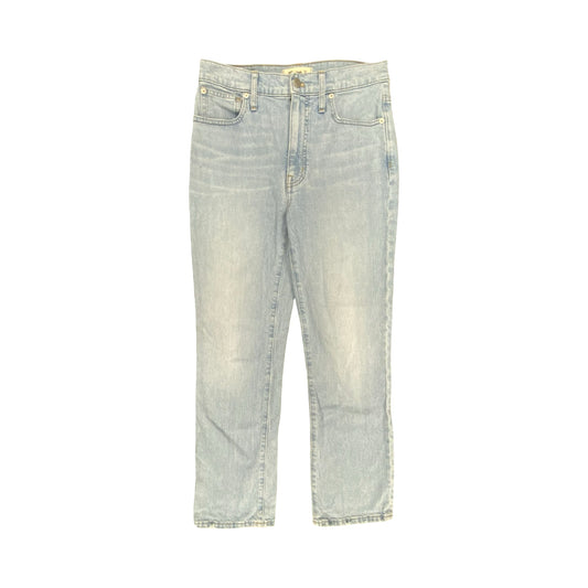 Jeans Straight By Madewell In Blue, Size:4
