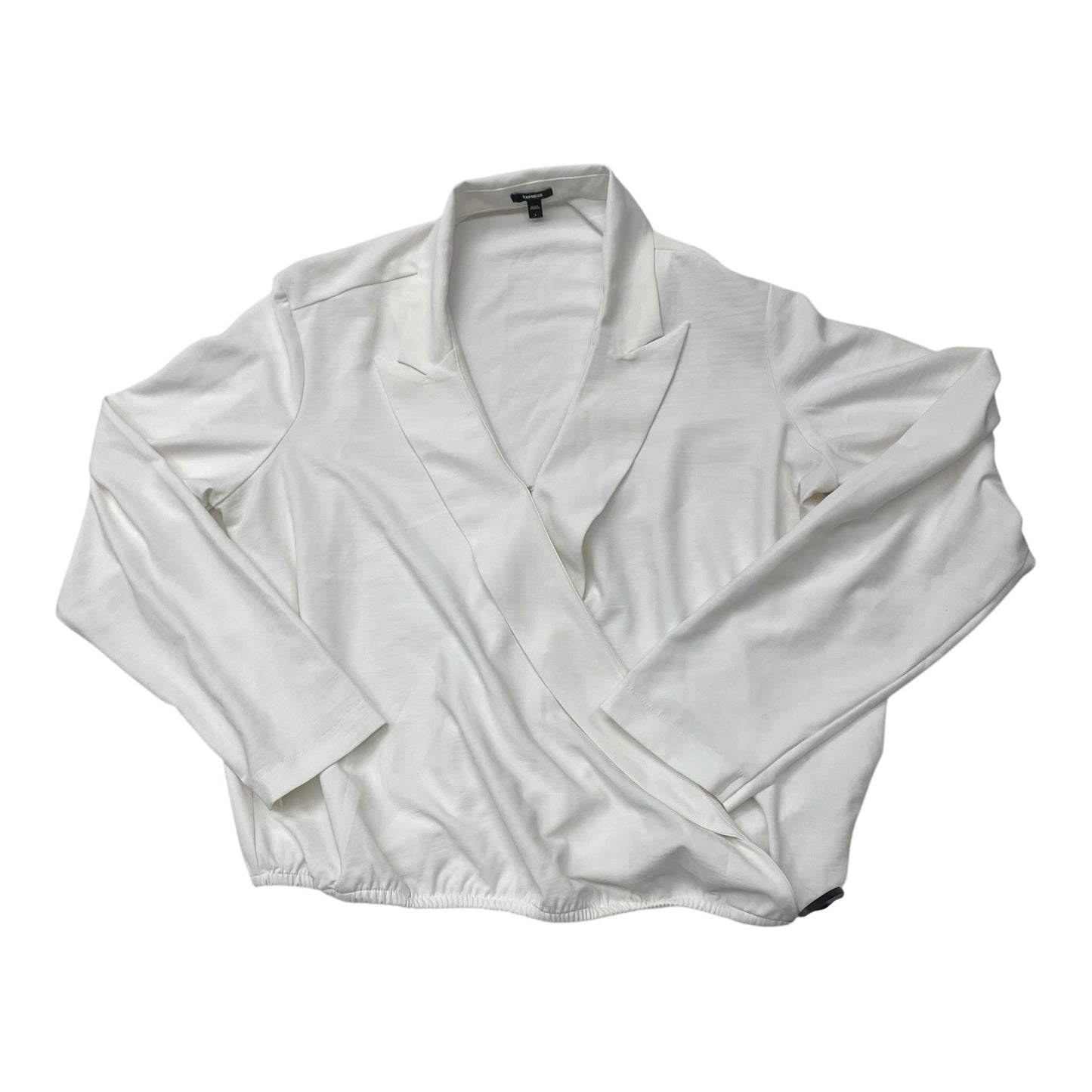 Top Ls By Express In White, Size:L