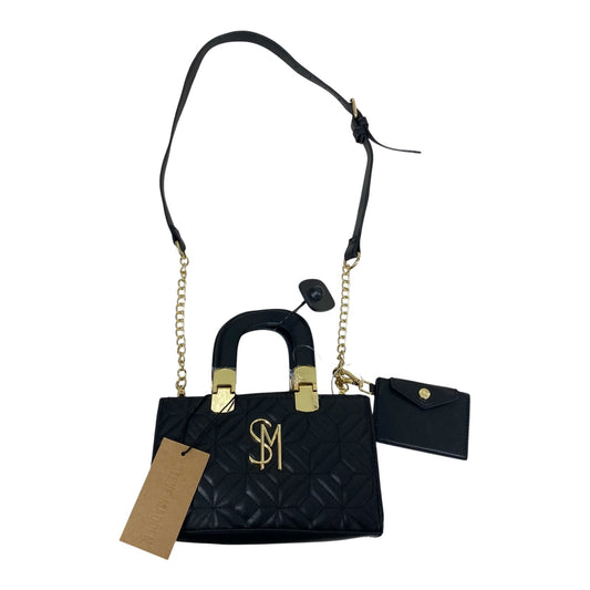 Handbag By Steve Madden In Black, Size:Small