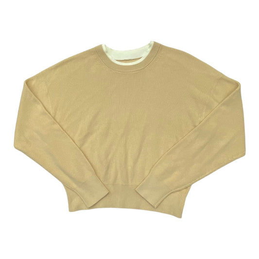 Sweater By Lululemon In Orange & Yellow, Size:6