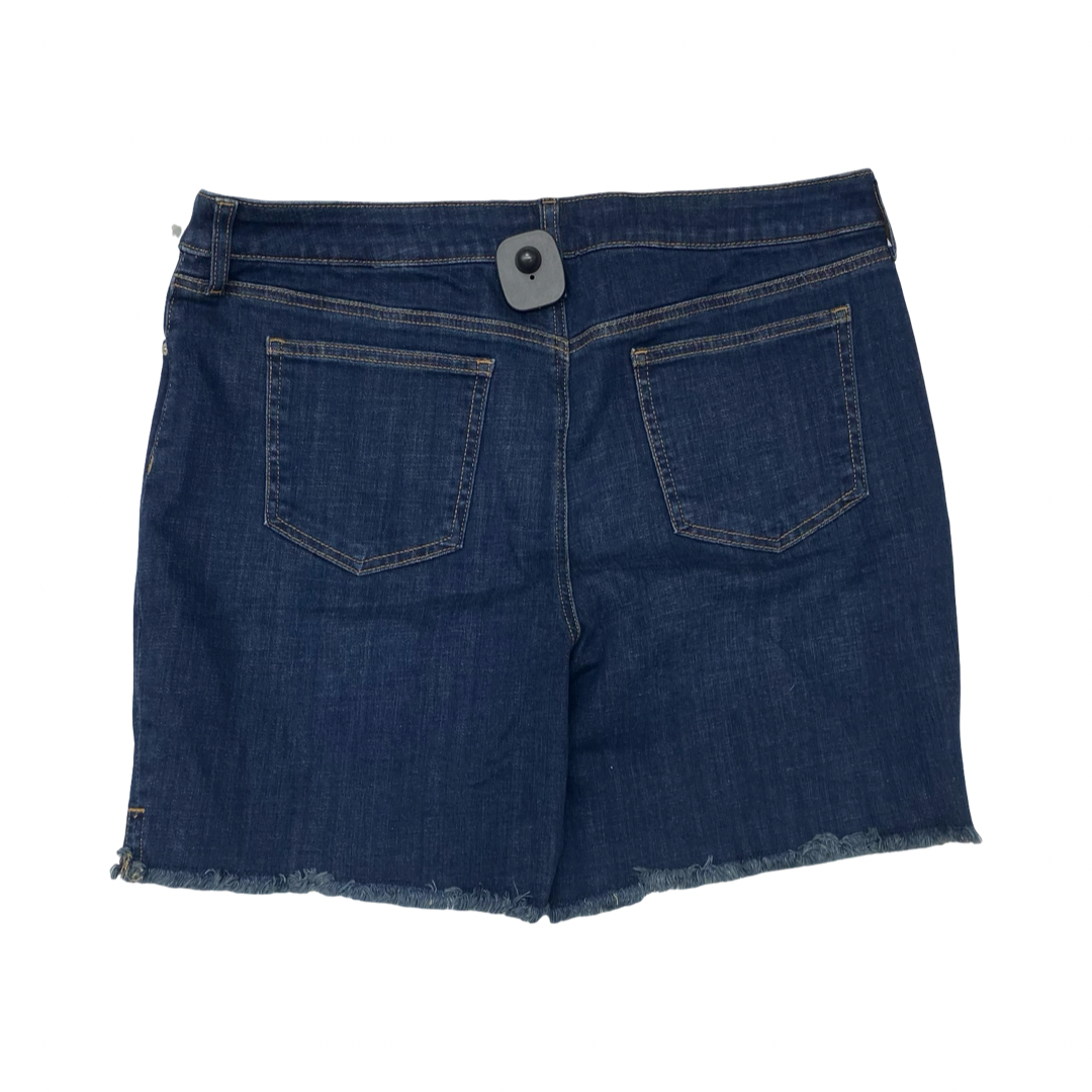 Shorts By Liverpool In Blue Denim, Size:12