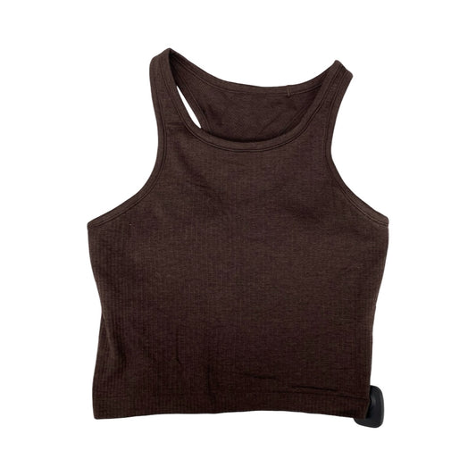 Athletic Tank Top By Lululemon In Brown, Size:S
