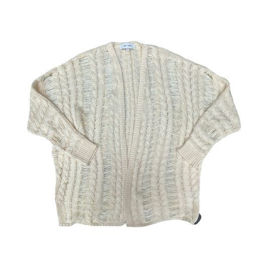Sweater Cardigan By John + Jenn In Cream, Size:Sp