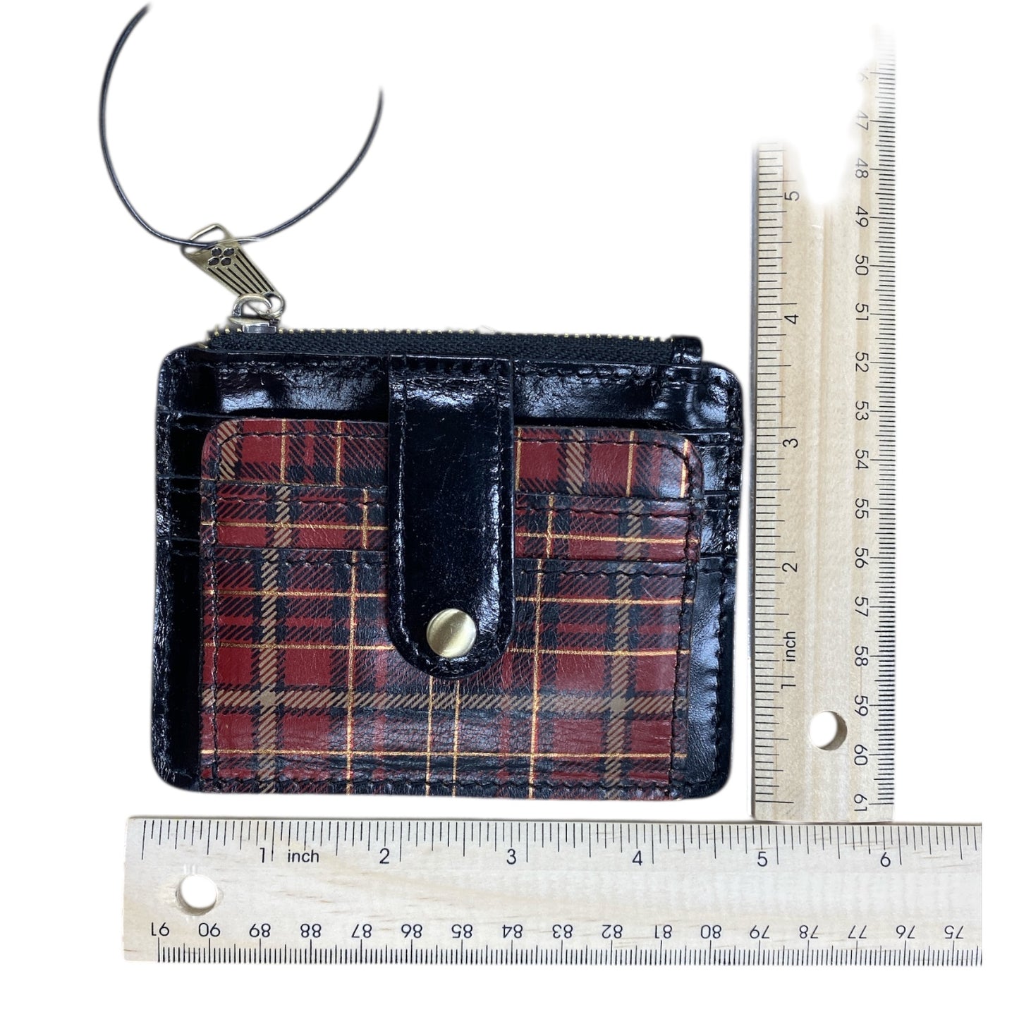Wallet Designer By Patricia Nash In Plaid Pattern, Size:Small