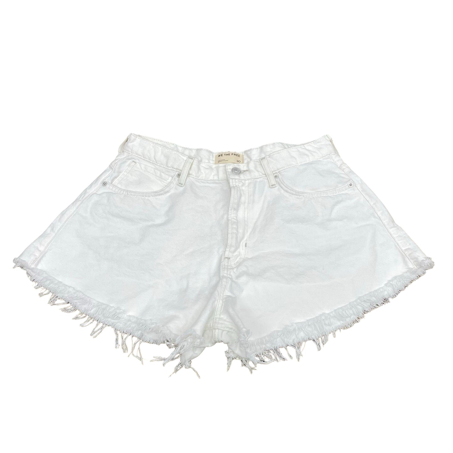 Shorts By We The Free In White, Size:10