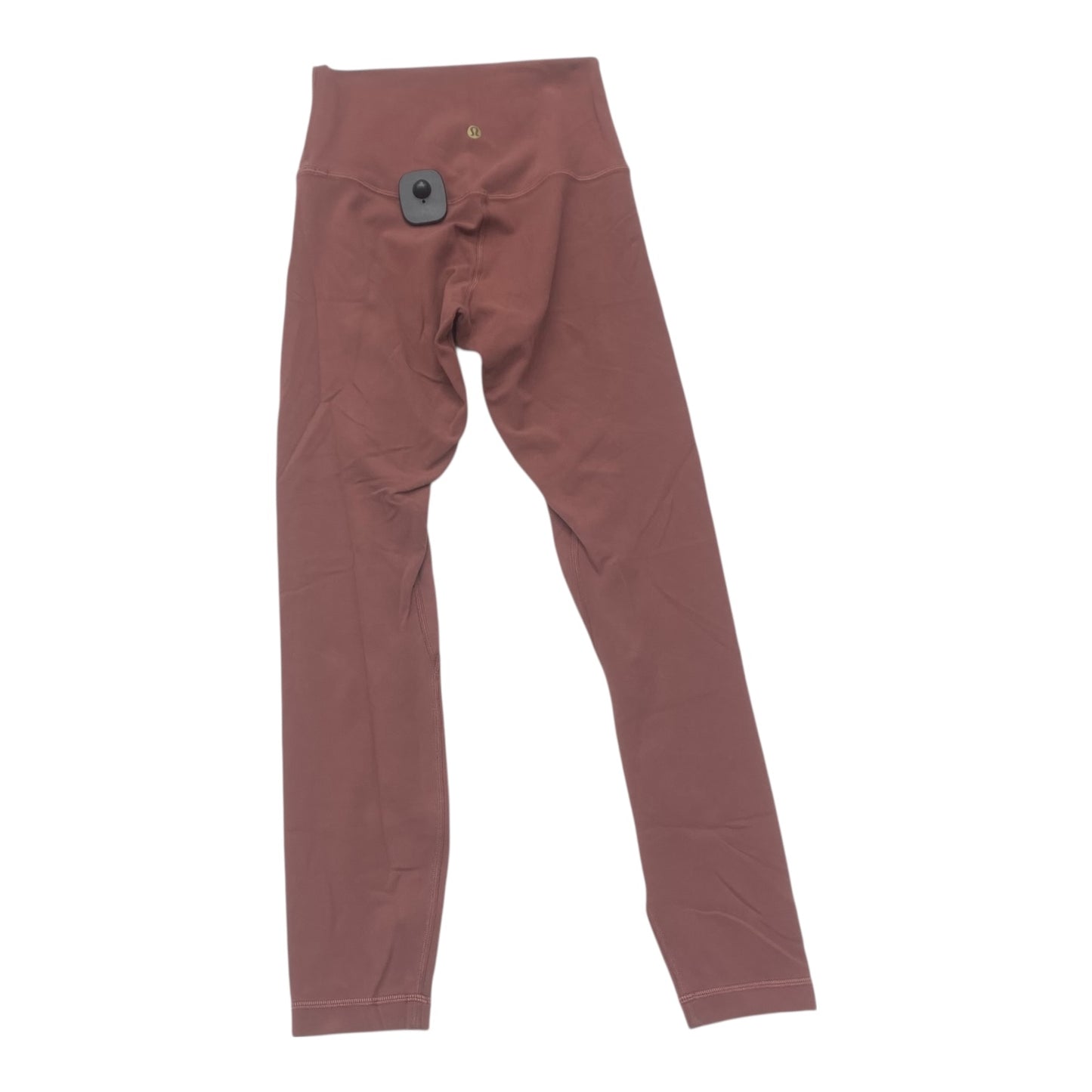 Athletic Leggings By Lululemon In Mauve, Size:4