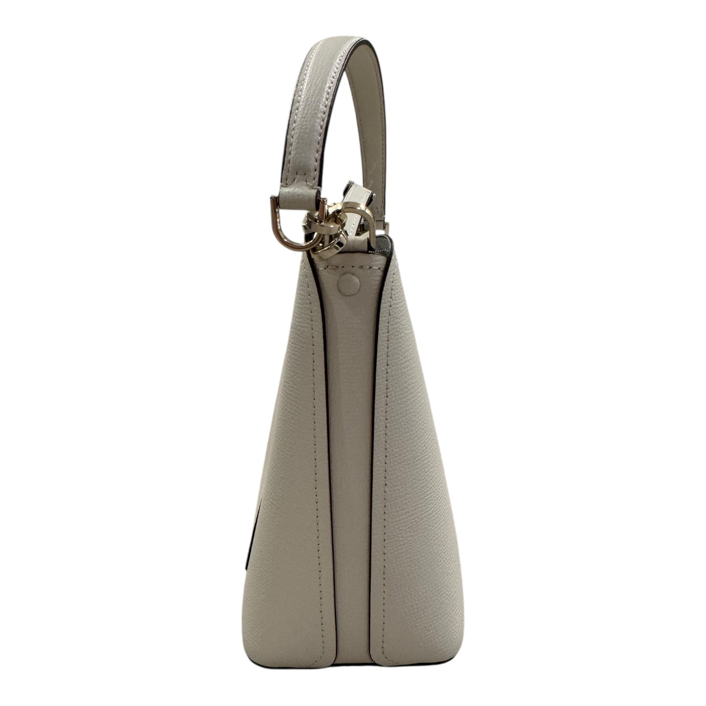 Handbag Designer By Kate Spade In White, Size:Small