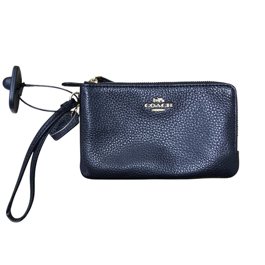 Wristlet Designer By Coach In Black, Size:Small