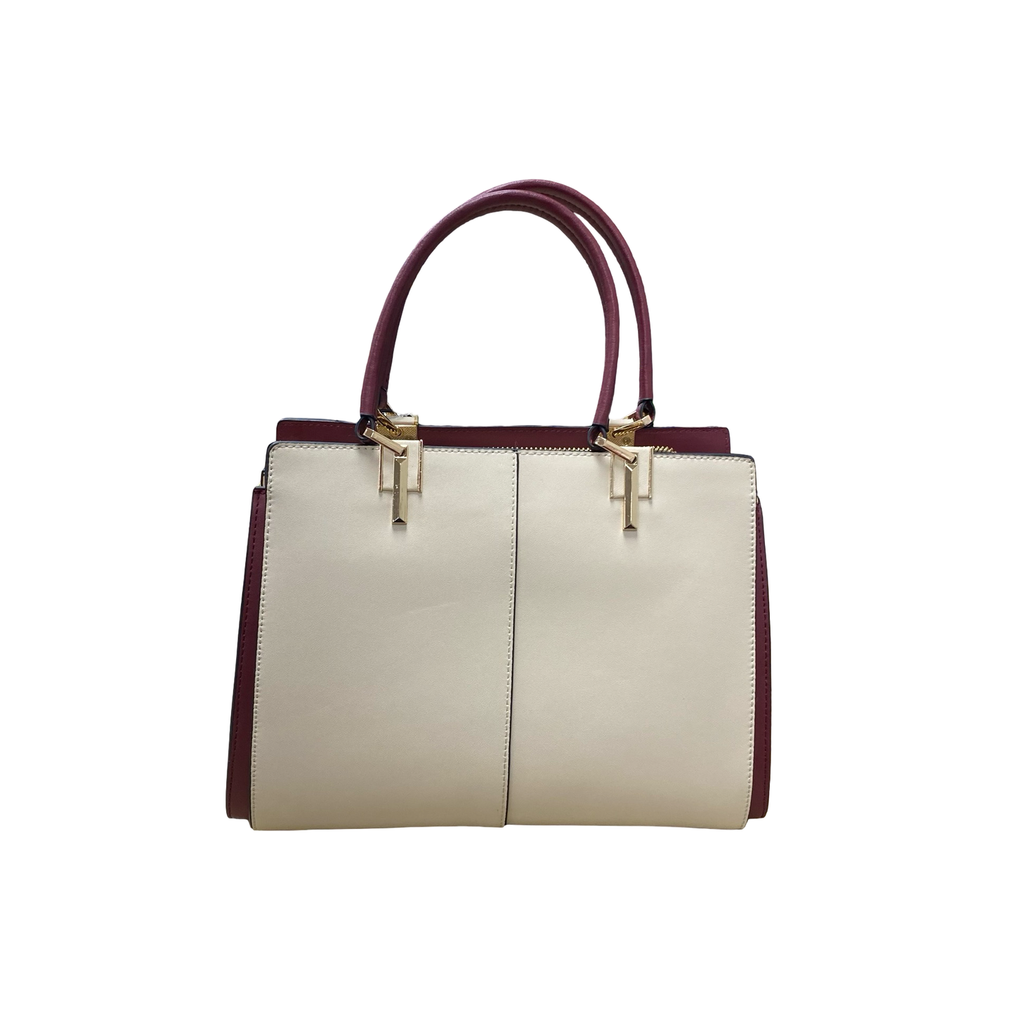 Handbag Leather By Foxlover In Multi, Size:Medium