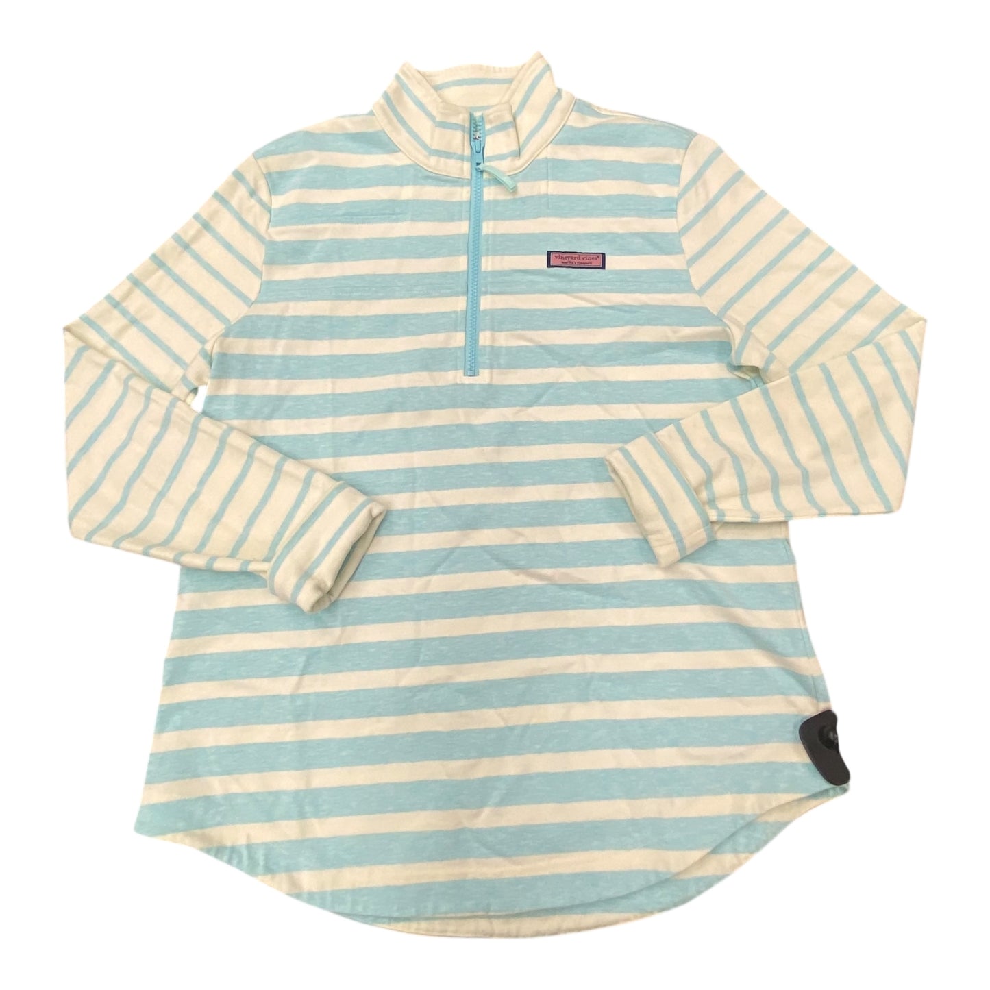 Sweatshirt Collar By Vineyard Vines In Striped Pattern, Size:S