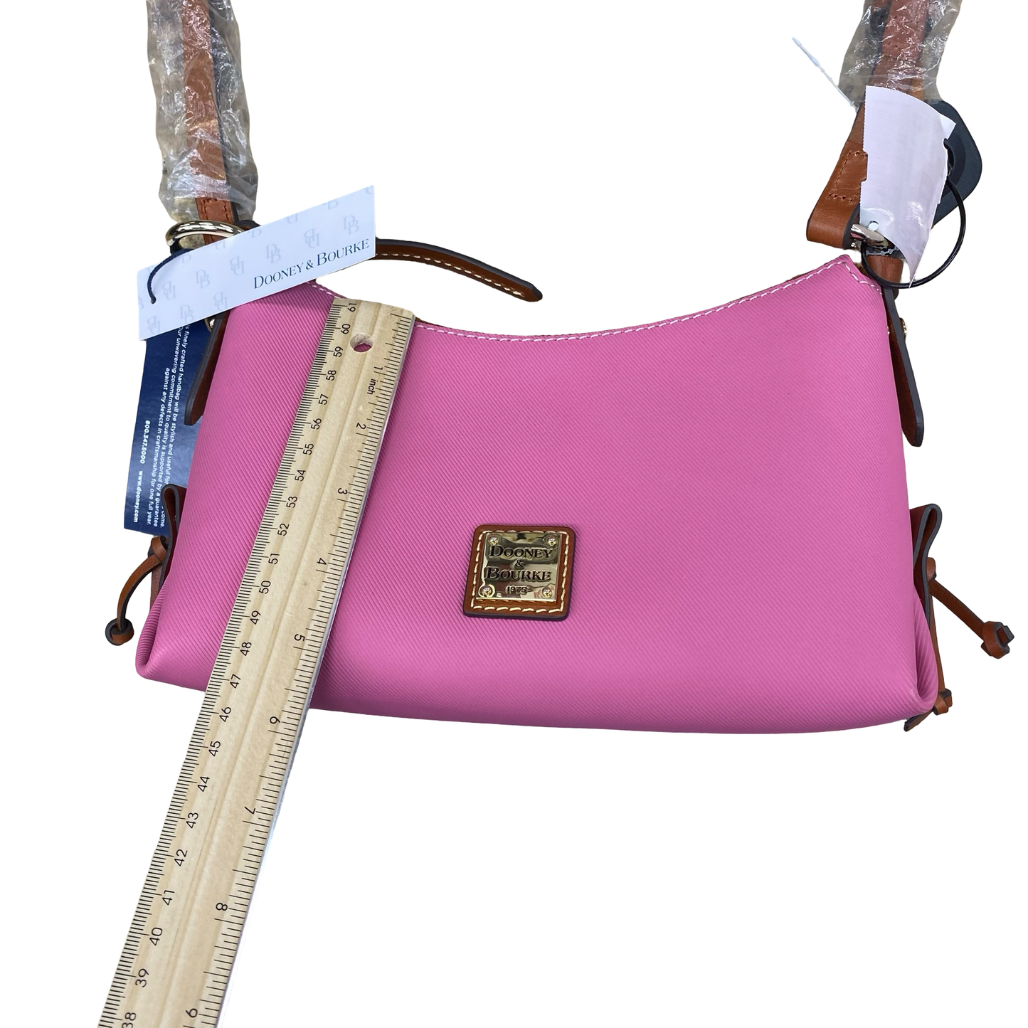 Handbag Designer By Dooney And Bourke In Pink, Size:Small