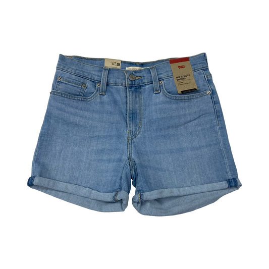 Shorts By Levis In Blue Denim, Size:4