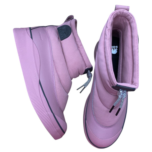 Boots Designer By Sorel In Pink, Size:10
